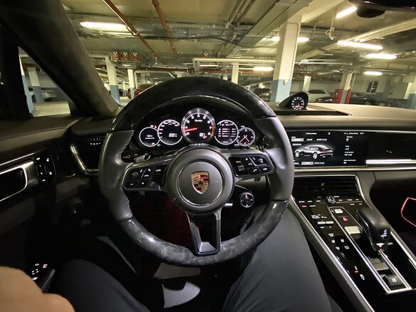 2017 Porsche Panamera Turbo Executive II, серый, 10800000 рублей - вид 8