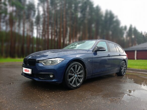 2018 BMW 3 серии 320d xDrive VI (F3x) Рестайлинг, синий, 2660000 рублей