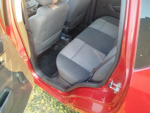 2008 Chevrolet Aveo I Рестайлинг, красный, 400000 рублей - вид 10