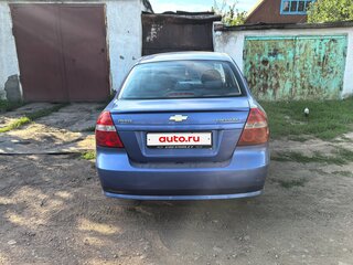 2008 Chevrolet Aveo I Рестайлинг, синий, 380000 рублей, вид 3