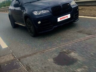 2009 BMW X6 35i 6-speed I (E71), синий, 1450000 рублей, вид 1