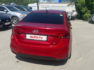 2018 Hyundai Solaris II, красный, 1650000 рублей, вид 4