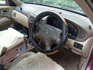 2004 Nissan Bluebird Sylphy I (G10), красный, 350000 рублей, вид 3