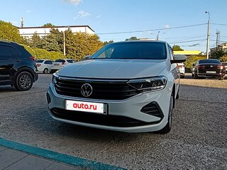 2021 Volkswagen Polo VI, белый, 1200000 рублей, вид 2