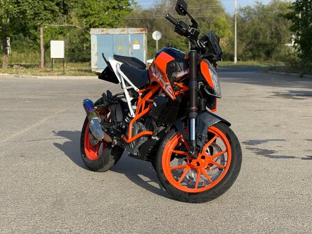 2019 KTM 390 Duke, оранжевый, 500000 рублей, вид 2