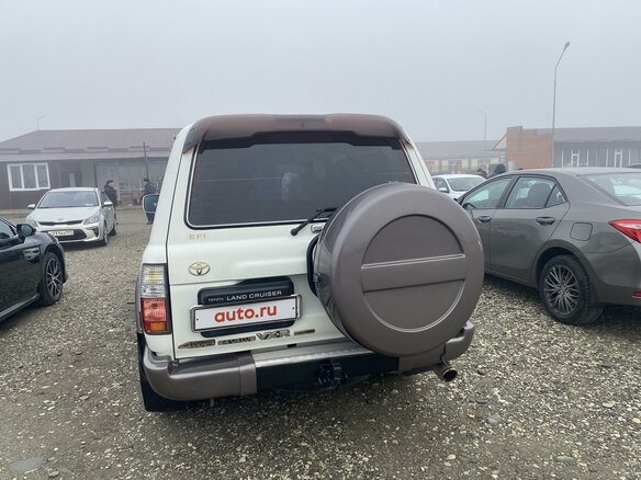 1997 Toyota Land Cruiser 80 Series Рестайлинг, белый, 2300000 рублей - вид 8