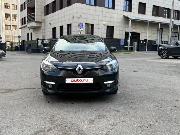 2013 Renault Fluence I Рестайлинг, чёрный - вид 2
