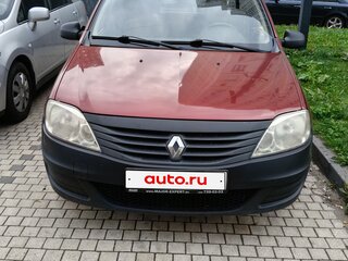 2013 Renault Logan I Рестайлинг, красный, 450000 рублей, вид 3