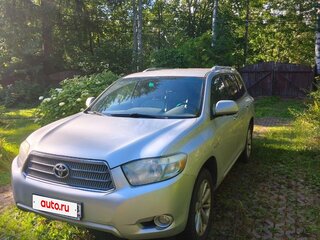 2007 Toyota Highlander II (XU40), серебристый, 1550000 рублей, вид 1