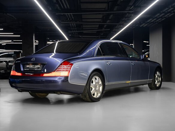 2006 Maybach 62 S I, синий - вид 3