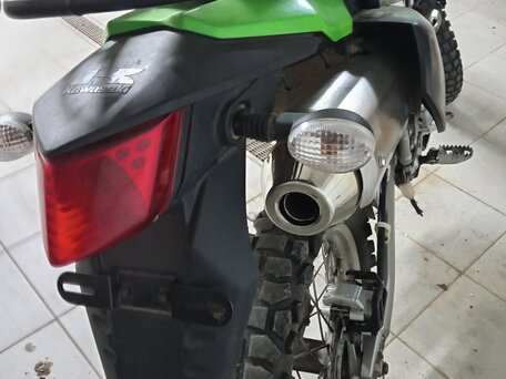 2012 Kawasaki KLX 250, зелёный, 380000 рублей, вид 4