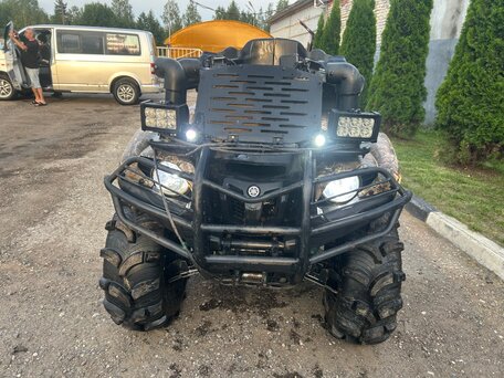 2010 Yamaha Grizzly 700, бежевый, 600000 рублей, вид 1