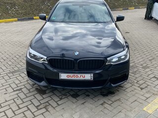 2018 BMW 5 серии 530d xDrive VII (G30/G31/G38), чёрный, 3200000 рублей, вид 2