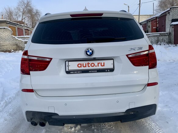 2012 BMW X3 35i xDrive II (F25), белый - вид 6