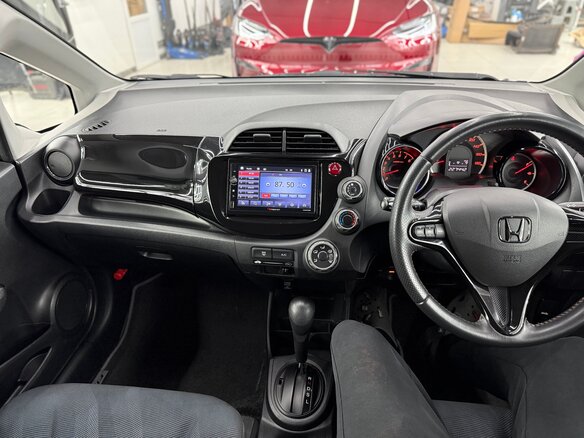 2009 Honda Fit II, чёрный - вид 7