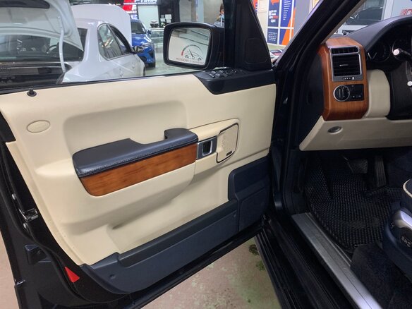 2008 Land Rover Range Rover III Рестайлинг, синий, 1470000 рублей - вид 35