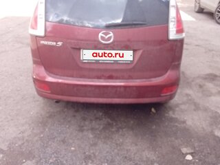 2008 Mazda 5 I (CR) Рестайлинг, красный, 300000 рублей, вид 4