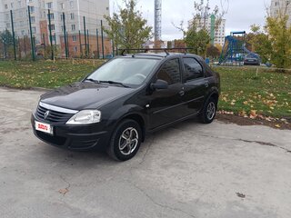 2011 Renault Logan I Рестайлинг, чёрный, 580000 рублей, вид 1