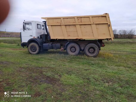 2004 МАЗ 5516, белый, 600000 рублей, вид 1