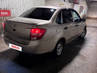 2013 Lada (ВАЗ) Granta I, бежевый, 674000 рублей, вид 4