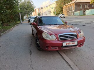 2006 Hyundai Sonata ТагАЗ IV (EF) Рестайлинг, красный, 299900 рублей, вид 2