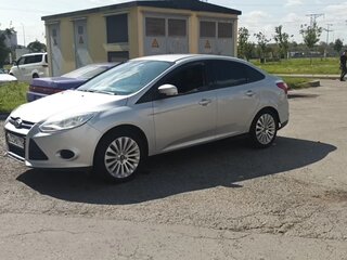 2013 Ford Focus III, серебристый, 850000 рублей, вид 1