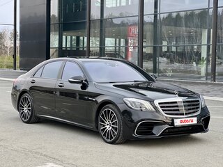 2013 Mercedes-Benz S-Класс 500 Long VI (W222, C217), чёрный, 3999000 рублей, вид 2