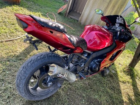 1998 Kawasaki ZX-9R Ninja, красный, 300000 рублей, вид 1
