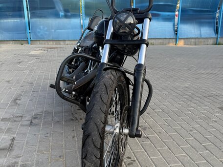 2010 Harley-Davidson Dyna Wide Glide, чёрный, 820000 рублей, вид 2