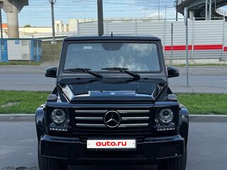 2016 Mercedes-Benz G-Класс 500 II (W463) Рестайлинг 4, чёрный, 7600000 рублей, вид 2