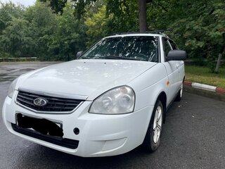 2012 Lada (ВАЗ) Priora I, белый, 230000 рублей, вид 2