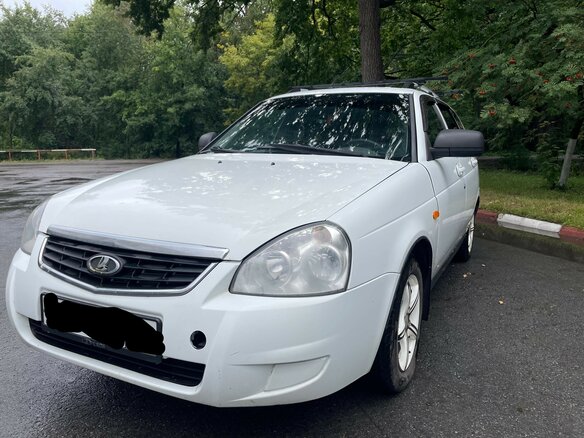 2012 Lada (ВАЗ) Priora I, белый, 230000 рублей - вид 1