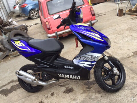 2008 Yamaha Aerox 50, синий, 250000 рублей, вид 2