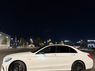 2019 Mercedes-Benz C-Класс AMG 43 AMG IV (W205) Рестайлинг, белый, 4000000 рублей, вид 3