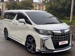 2020 Toyota Alphard III Рестайлинг, белый, 6350000 рублей, вид 2