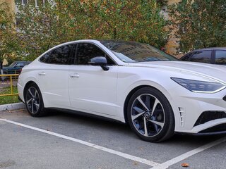 2020 Hyundai Sonata VIII (DN8), белый, 3300000 рублей, вид 1