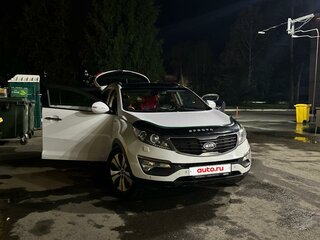 2012 Kia Sportage III, белый, 1300000 рублей, вид 4