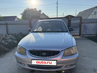 2007 Hyundai Accent ТагАЗ II, серебристый, 220000 рублей, вид 1
