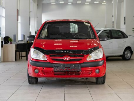 2007 Hyundai Getz I Рестайлинг, красный, 500000 рублей, вид 2