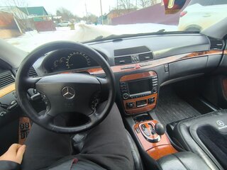 2003 Mercedes-Benz S-Класс 350 IV (W220) Рестайлинг, чёрный, 699000 рублей, вид 5