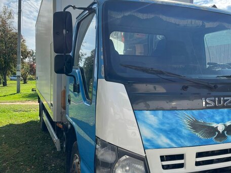 2008 Isuzu Elf (N-series), синий, 1350000 рублей, вид 4