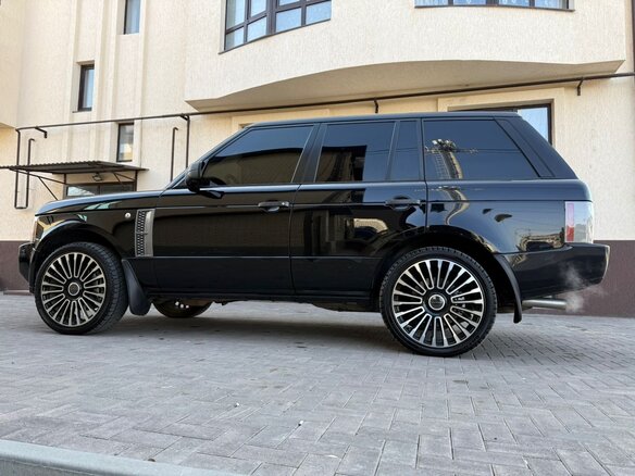 2008 Land Rover Range Rover Supercharged III Рестайлинг, чёрный, 1550000 рублей