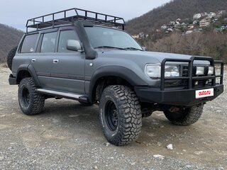 1996 Toyota Land Cruiser 80 Series Рестайлинг, серый, 1800000 рублей, вид 2