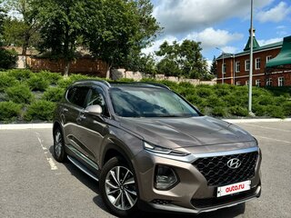 2019 Hyundai Santa Fe IV, коричневый, 3330000 рублей, вид 5