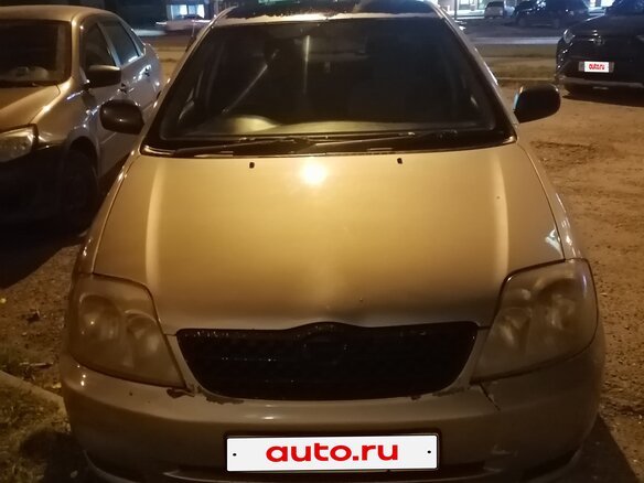 2001 Toyota Corolla IX (E120, E130), серый, 350000 рублей
