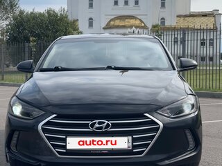 2016 Hyundai Elantra VI (AD), чёрный, 1150000 рублей, вид 2
