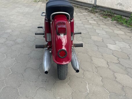 1972 Jawa 350/360, красный, 250000 рублей, вид 5