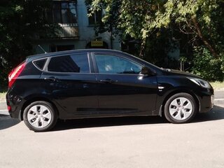2014 Hyundai Solaris I, чёрный, 1400000 рублей, вид 1