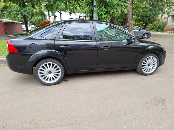2008 Ford Focus II Рестайлинг, чёрный, 700000 рублей - вид 8