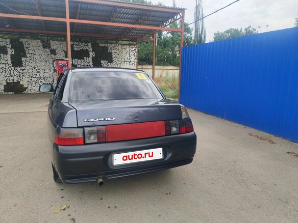 2001 Lada (ВАЗ) 2110, серебристый, 200000 рублей - вид 3